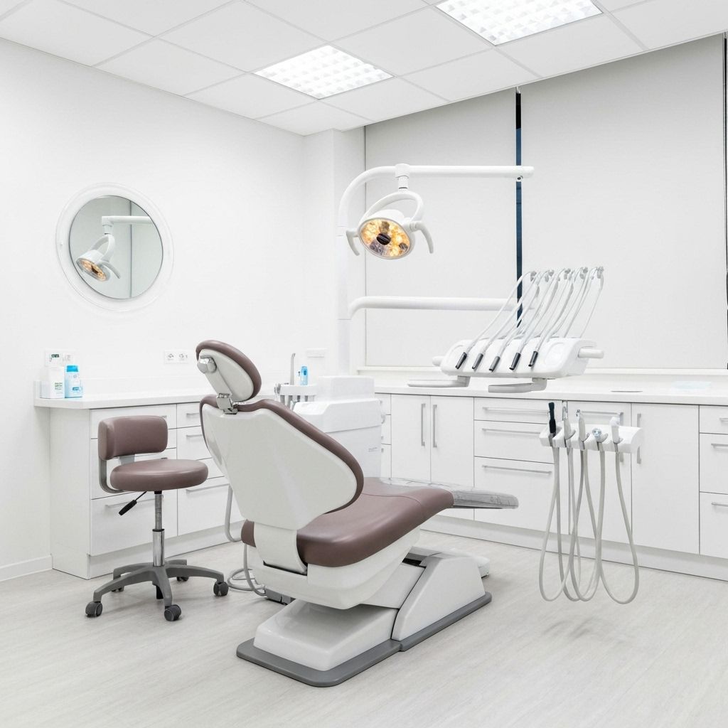 Clínica odontológica moderna e profissional